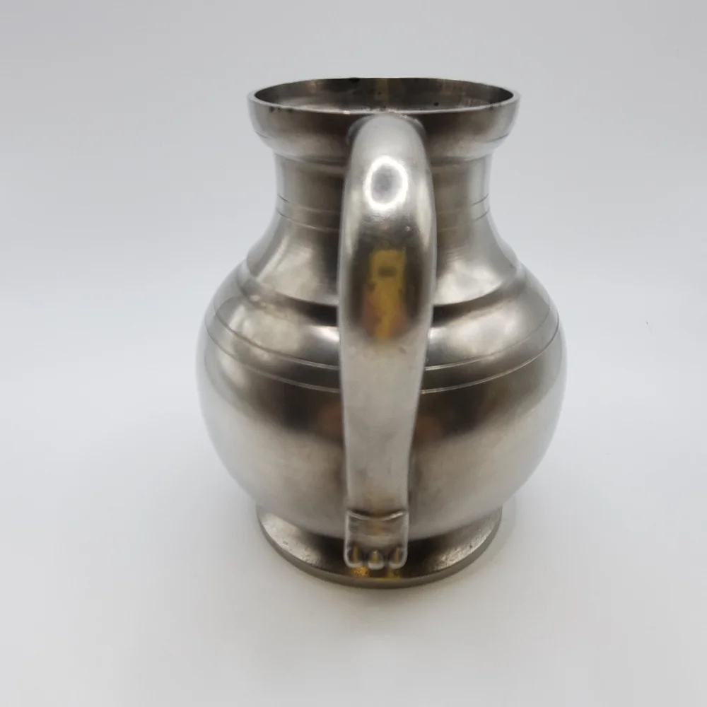 Lot of Vintage European Dutch & German Pewter. 4 Pieces.